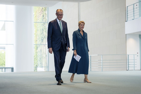 Empfang der Bundespräsidentin der Schweiz in Berlin