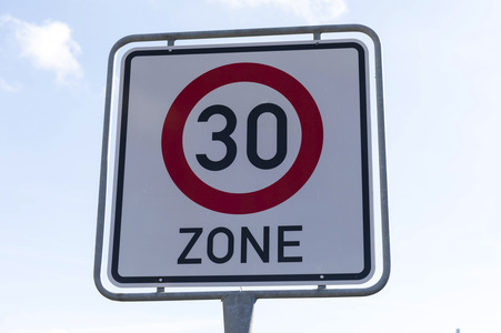 Symbolfoto Tempo-30-Zone