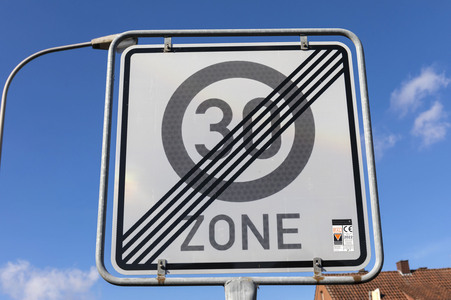 Symbolfoto Tempo-30-Zone