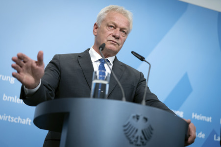 Pressekonferenz zur Vorstellung des Ernteberichts 2025 in Berlin