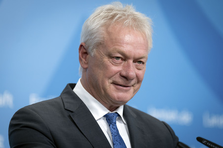 Pressekonferenz zur Vorstellung des Ernteberichts 2025 in Berlin