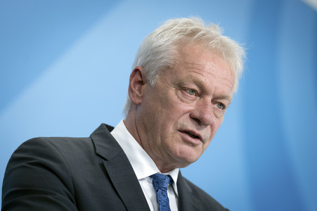 Pressekonferenz zur Vorstellung des Ernteberichts 2025 in Berlin