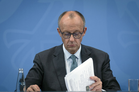 Pressekonferenz nach der Sitzung des Koalitionsausschusses in Berlin