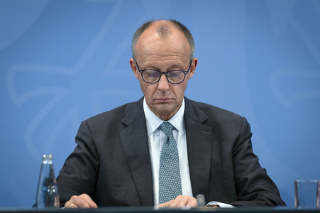 Pressekonferenz nach der Sitzung des Koalitionsausschusses in Berlin