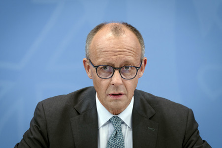 Pressekonferenz nach der Sitzung des Koalitionsausschusses in Berlin