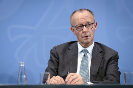 Pressekonferenz nach der Sitzung des Koalitionsausschusses in Berlin