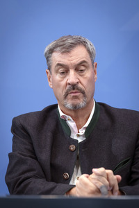 Pressekonferenz nach der Sitzung des Koalitionsausschusses in Berlin