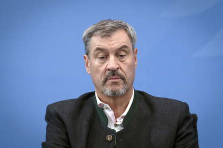 Pressekonferenz nach der Sitzung des Koalitionsausschusses in Berlin