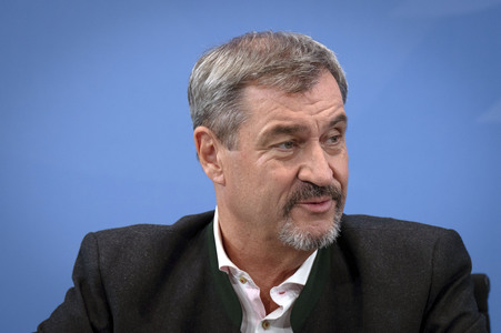 Pressekonferenz nach der Sitzung des Koalitionsausschusses in Berlin