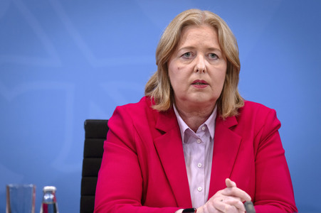 Pressekonferenz nach der Sitzung des Koalitionsausschusses in Berlin