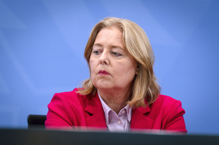 Pressekonferenz nach der Sitzung des Koalitionsausschusses in Berlin