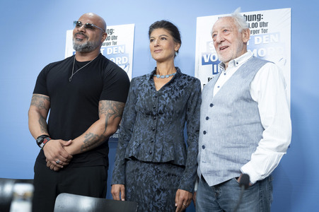 Pressekonferenz zur Friedenskundgebung am 13. September in Berlin