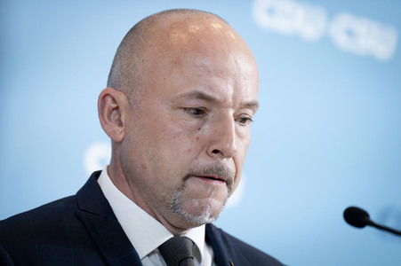 Fraktionssitzung der CDU/CSU-Bundestagsfraktion in Berlin