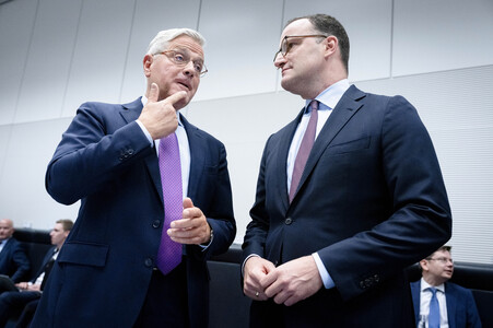 Fraktionssitzung der CDU/CSU-Bundestagsfraktion in Berlin