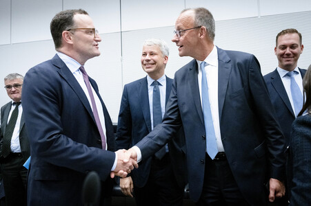 Fraktionssitzung der CDU/CSU-Bundestagsfraktion in Berlin