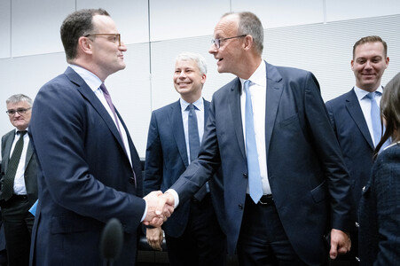 Fraktionssitzung der CDU/CSU-Bundestagsfraktion in Berlin