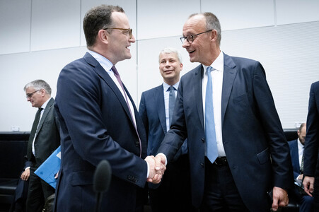 Fraktionssitzung der CDU/CSU-Bundestagsfraktion in Berlin