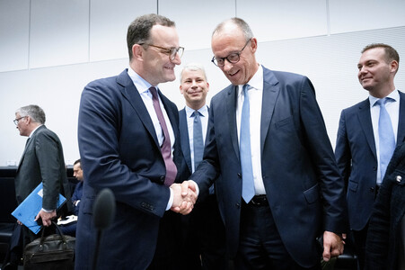 Fraktionssitzung der CDU/CSU-Bundestagsfraktion in Berlin