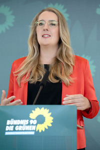 Pressestatement von Katharina Dröge in Berlin