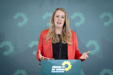 Pressestatement von Katharina Dröge in Berlin