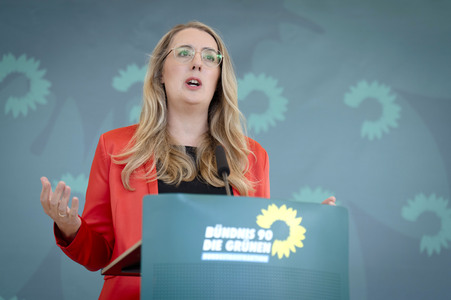 Pressestatement von Katharina Dröge in Berlin