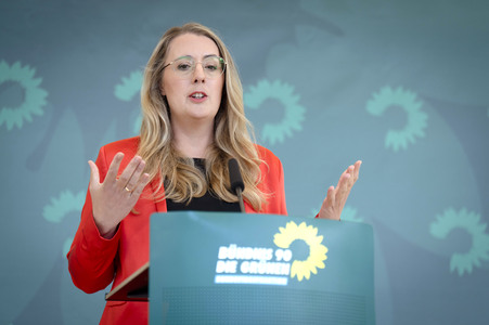 Pressestatement von Katharina Dröge in Berlin