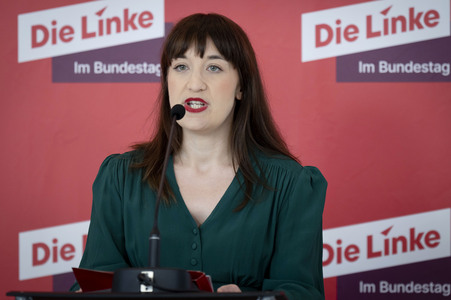 Fraktionssitzung der Bundestagsfraktion der Partei Die Linke in Berlin