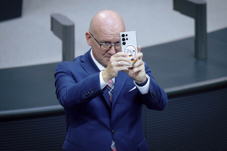 20. Sitzung des Deutschen Bundestages in Berlin