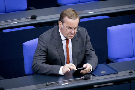 20. Sitzung des Deutschen Bundestages in Berlin