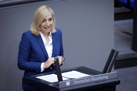 20. Sitzung des Deutschen Bundestages in Berlin