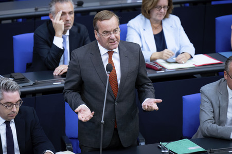 20. Sitzung des Deutschen Bundestages in Berlin