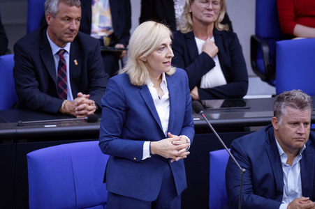 20. Sitzung des Deutschen Bundestages in Berlin