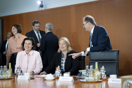 16. Sitzung des Bundeskabinetts in Berlin