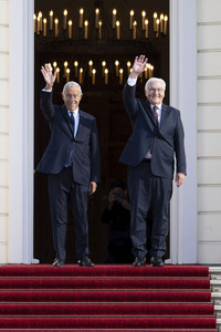 Begrüßung des Präsidenten der Portugiesischen Republik in Berlin