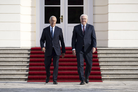 Begrüßung des Präsidenten der Portugiesischen Republik in Berlin