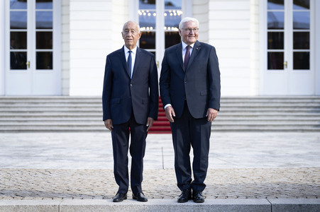 Begrüßung des Präsidenten der Portugiesischen Republik in Berlin