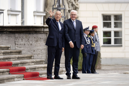 Begrüßung des Präsidenten der Portugiesischen Republik in Berlin