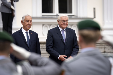 Begrüßung des Präsidenten der Portugiesischen Republik in Berlin