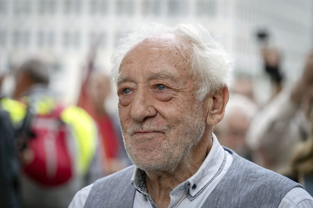 Kundgebung für Frieden im Gazastreifen in Berlin