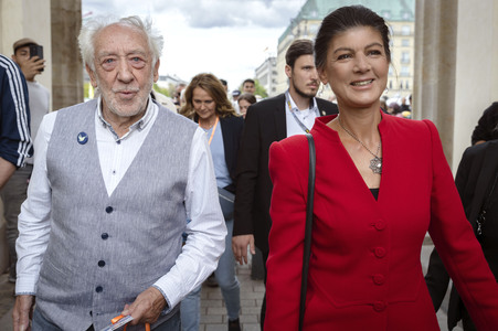 Kundgebung für Frieden im Gazastreifen in Berlin