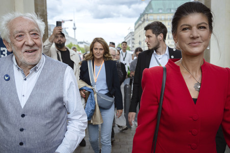 Kundgebung für Frieden im Gazastreifen in Berlin