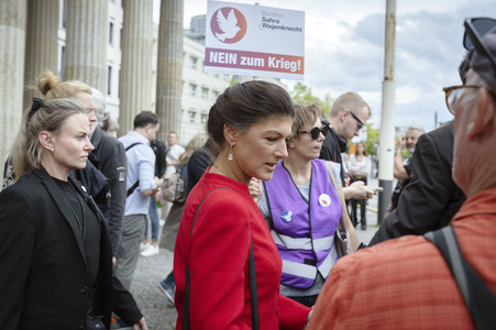 Kundgebung für Frieden im Gazastreifen in Berlin