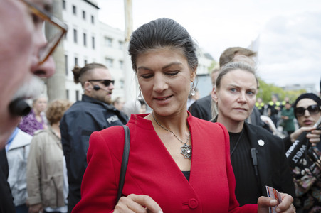 Kundgebung für Frieden im Gazastreifen in Berlin