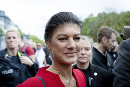 Kundgebung für Frieden im Gazastreifen in Berlin