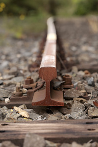 Stillgelegte Eisenbahngleise in Köln