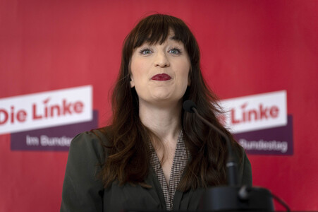 Fraktionssitzung der Bundestagsfraktion der Partei Die Linke in Berlin