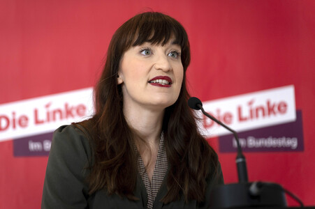 Fraktionssitzung der Bundestagsfraktion der Partei Die Linke in Berlin