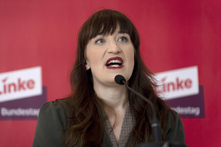 Fraktionssitzung der Bundestagsfraktion der Partei Die Linke in Berlin