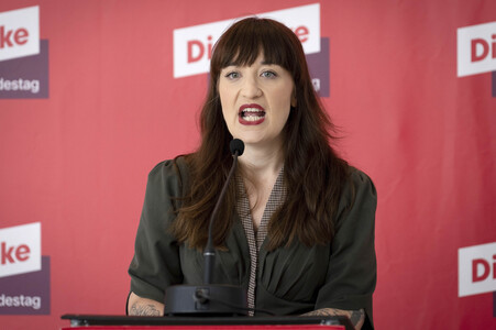 Fraktionssitzung der Bundestagsfraktion der Partei Die Linke in Berlin