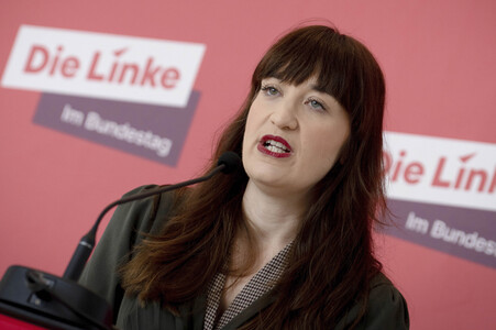 Fraktionssitzung der Bundestagsfraktion der Partei Die Linke in Berlin